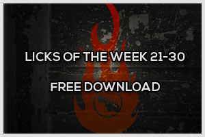 Download Licks of the Week 21-30 for Free