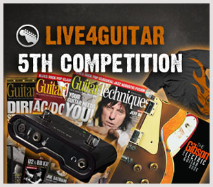 5th Live4guitar competition - 1 day left