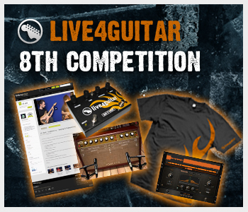 8th Live4guitar competition - 1 hour left